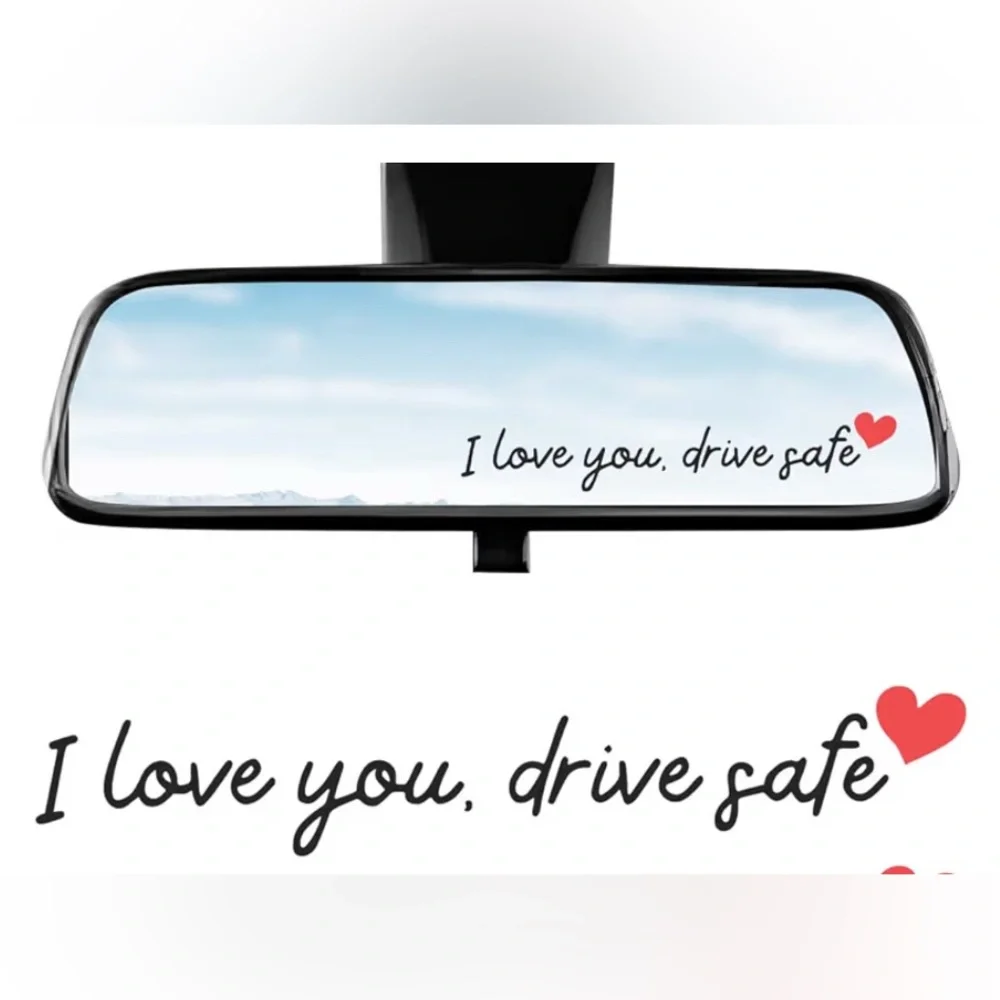 Rearview Mirror Sticker, 